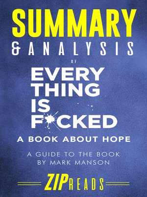 cover image of Summary & Analysis of Everything Is F*cked